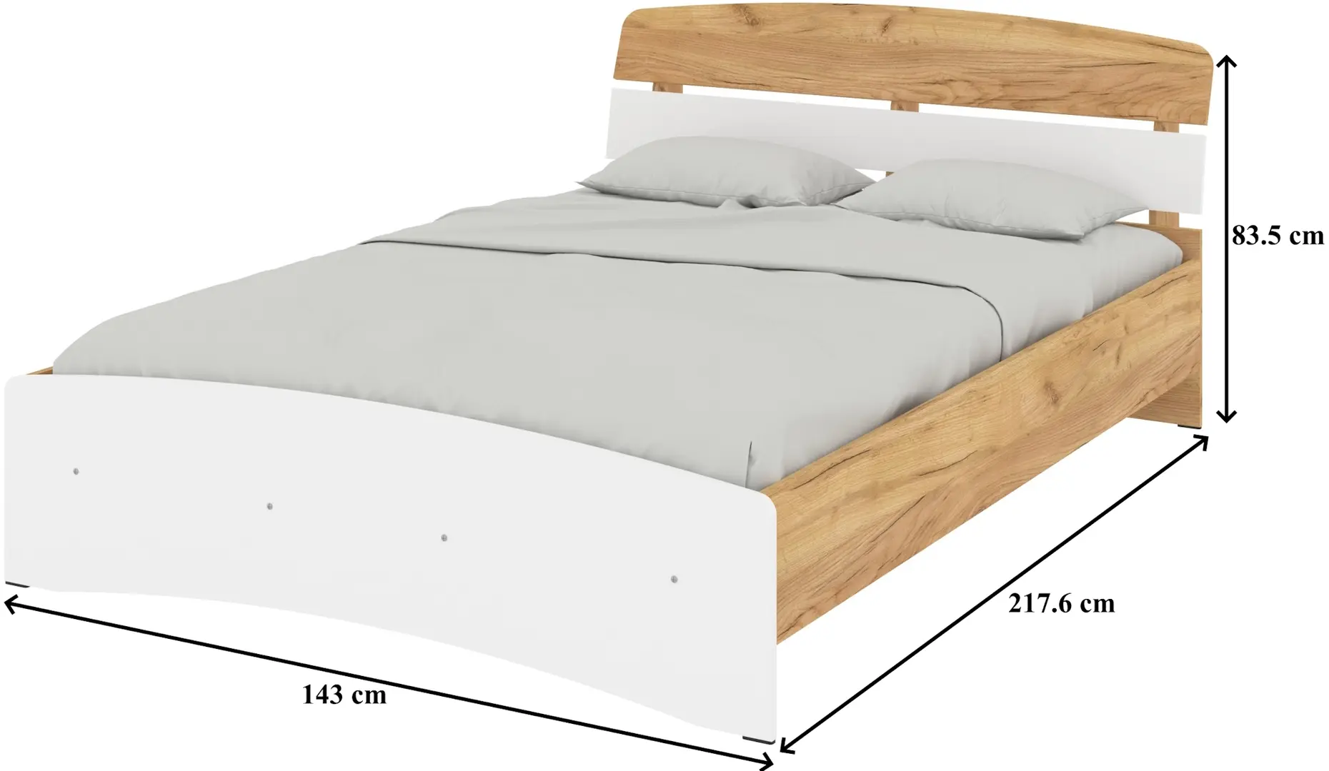 Pat Пехотин Milana 140x200 (Tahoe Oak/White)