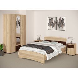 Pat Пехотин Mylana 140x200 (Sonoma Oak/Wallnut)