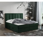 Pat continental Prime Furniture Voxi 140x200 cm Kronos 19 (Green)