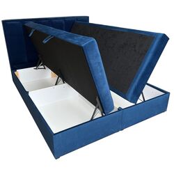 Pat continental Prime Furniture Voxi 140x200 cm Kronos 9 (Blue) Thumb