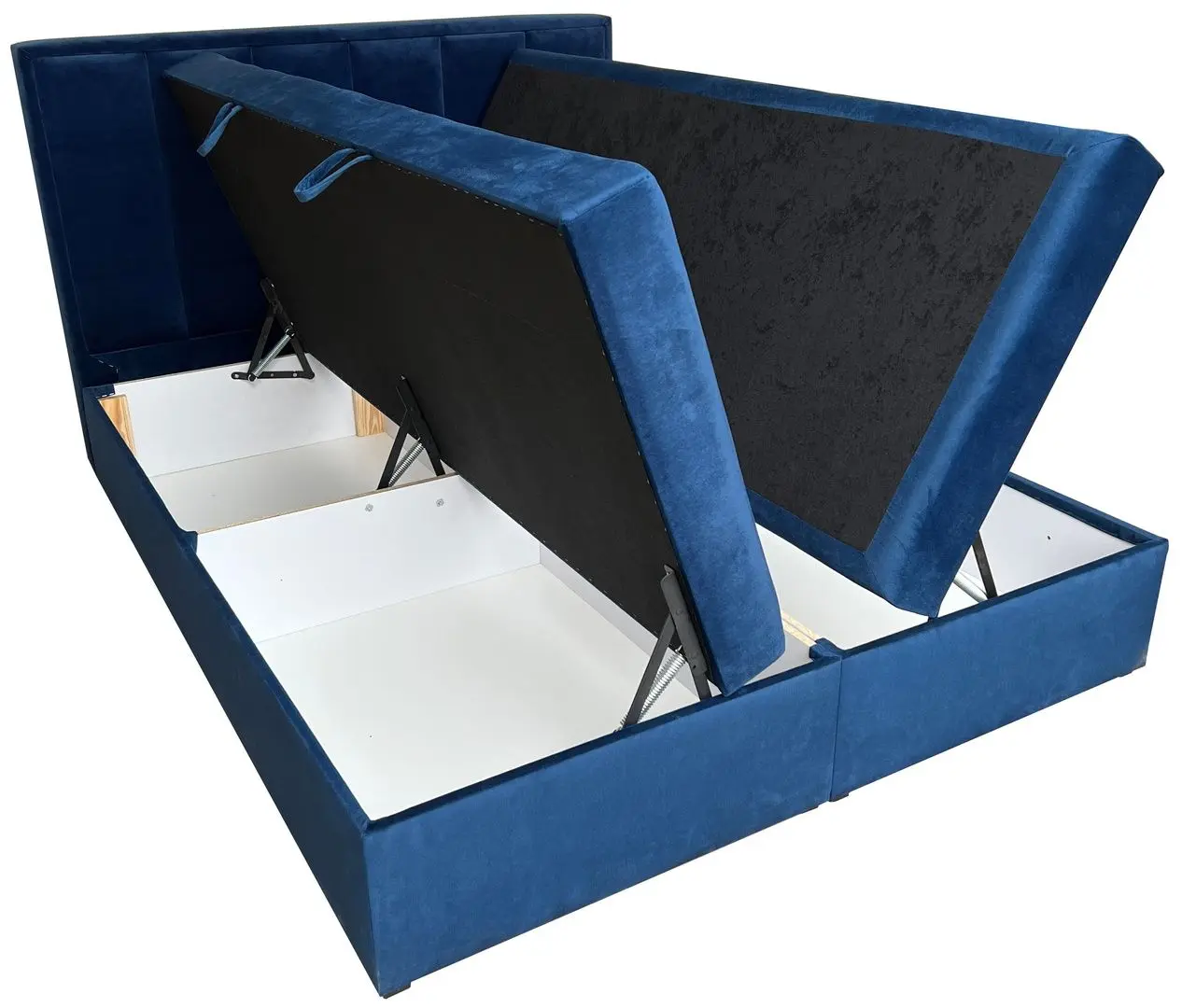 Pat continental Prime Furniture Voxi 140x200 cm Kronos 9 (Blue)