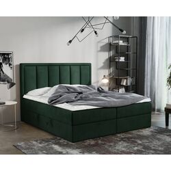 Pat continental Prime Furniture Voxi 160x200 cm Kronos 19 (Green)