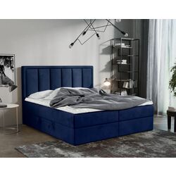 Pat continental Prime Furniture Voxi 180x200 cm Kronos 9 (Blue)