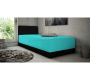 Pat Prime Furniture Kolo Bis 80x200 cm Suedine 24/Suedine 29 (Black/Blue)