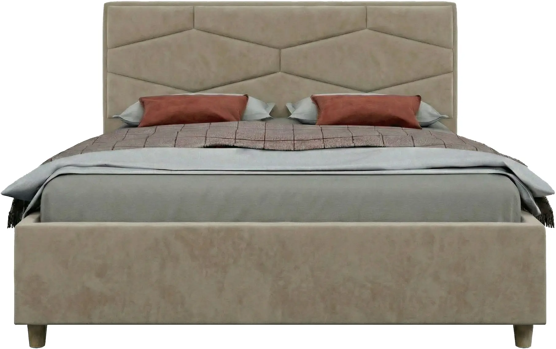 Кровать Relaxe Home Sydney подъемный механизм 180x200 (Beige) - 2