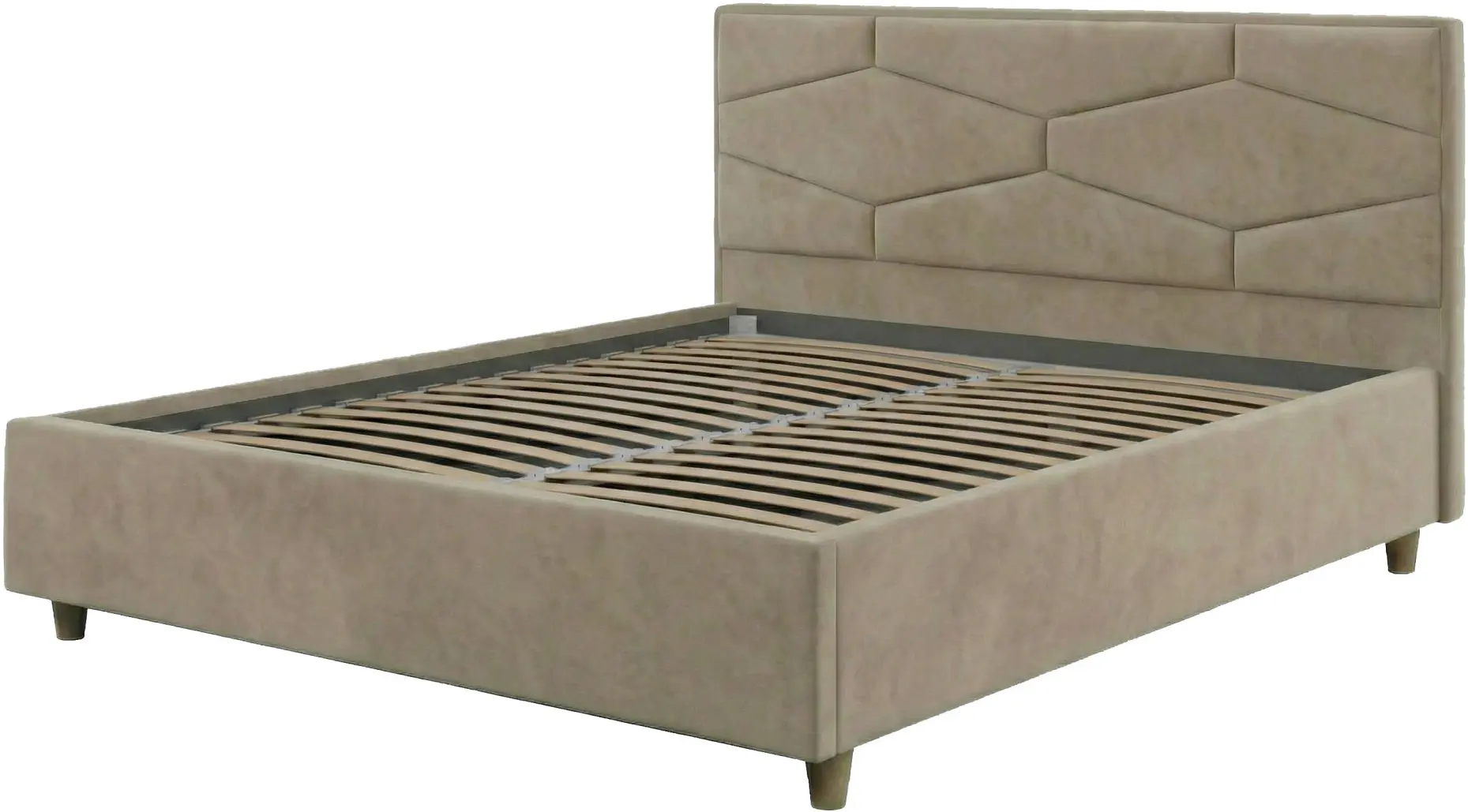 Кровать Relaxe Home Sydney подъемный механизм 180x200 (Beige) - 4