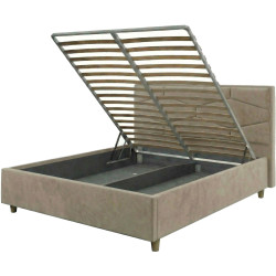 Кровать Relaxe Home Sydney подъемный механизм 180x200 (Beige) Thumb
