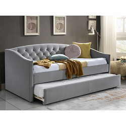 Pat Signal Alessia Velvet 90x200 (Gray Light/Oak) Thumb