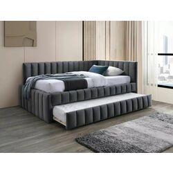 Pat Signal Alfie Velvet 120x200 Bluvel 14 (Grey) Thumb