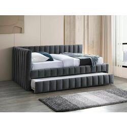 Pat Signal Alfie Velvet 120x200 Bluvel 14 (Grey)