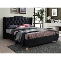 Pat Signal Aspen Velvet 160x200 (Black/Oak)