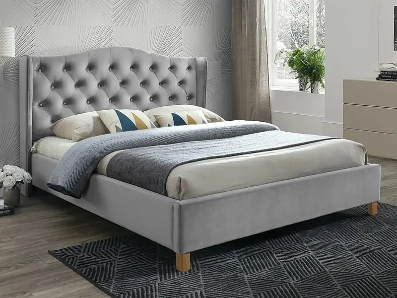 Pat Signal Aspen Velvet 160x200 (Gray Light/Oak) - 3
