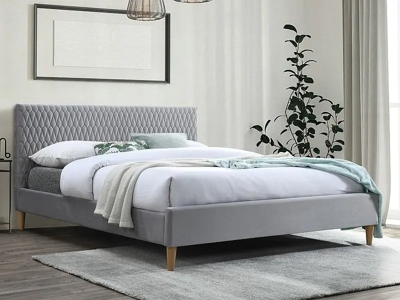 Pat Signal Azurro Velvet 160x200 (Gray Light/Oak) - 3