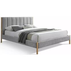 Кровать Signal Belmont Raven 06 160x200 (Light Grey/Light Walnut) Thumb