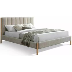 Кровать Signal Belmont Raven 28 160x200 (Dark Beige/Light Walnut) Thumb