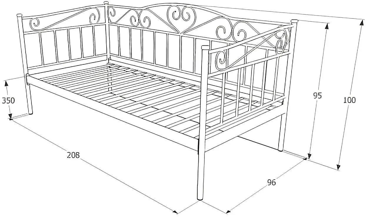 Pat Signal Birma 90x200 (Black)
