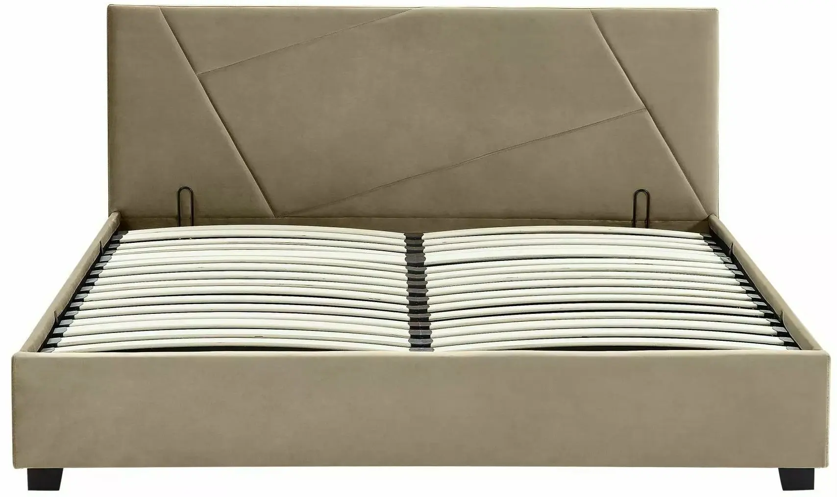 Кровать Signal Columbia Velvet с подъемным механизмом 140x200 Bluvel 28 (Beige)