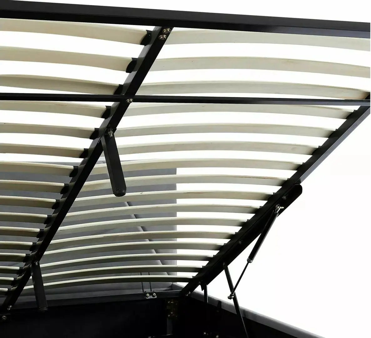 Pat Signal Columbia Velvet cu mecanism de ridicare 160x200 (Grey)