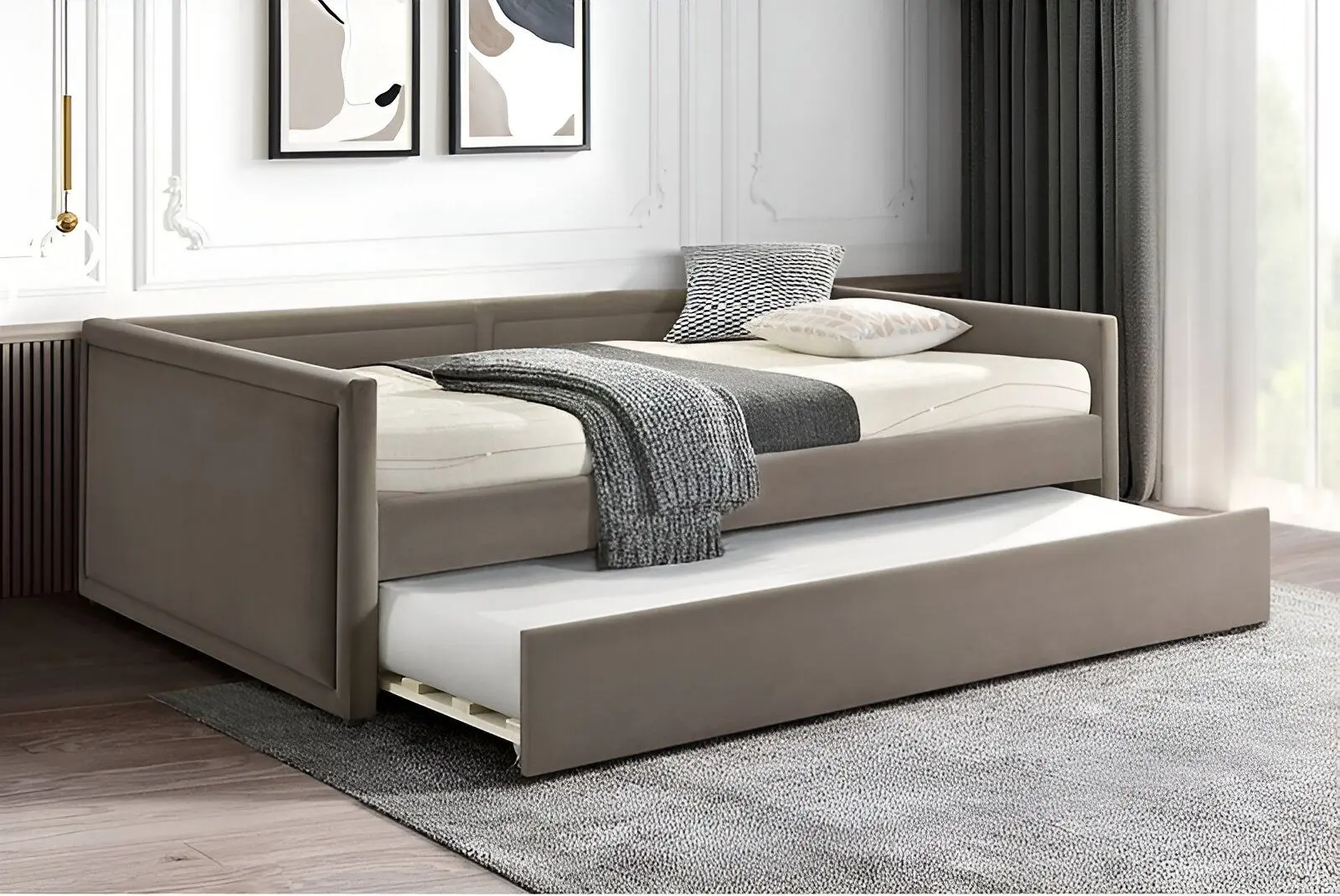 Pat Signal Elmo Velvet 120x200 Bluvel 40 (Dark Beige)
