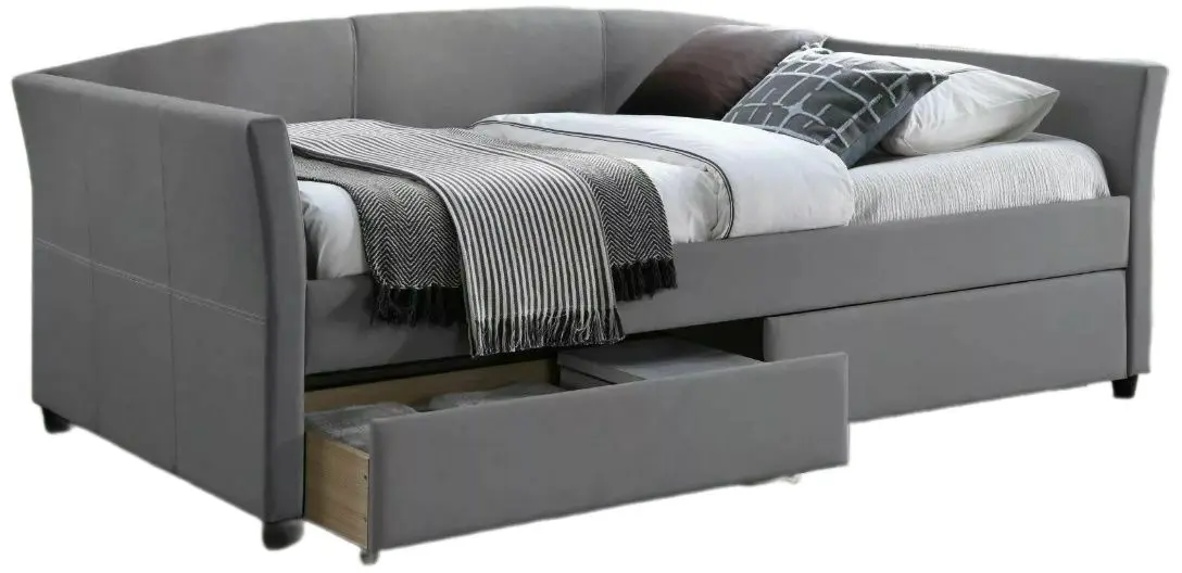 Pat Signal Lanta Velvet 90x200 (Grey) - 2
