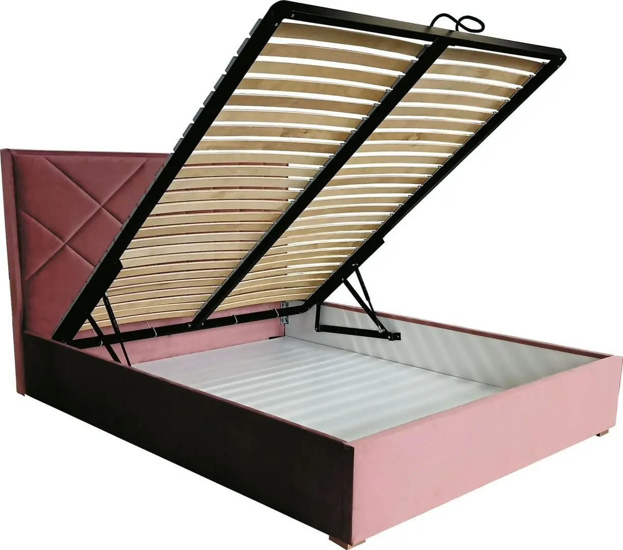 Кровать Signal Magia II Velvet 160x200 (Antique Rose) - 2