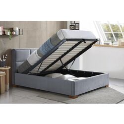 Pat Signal Maison Bluvel 14 cu mecanism de ridicare 160x200 (Grey) Thumb
