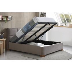 Pat Signal Maison Bluvel 40 cu mecanism de ridicare 160x200 (Dark Beige) Thumb