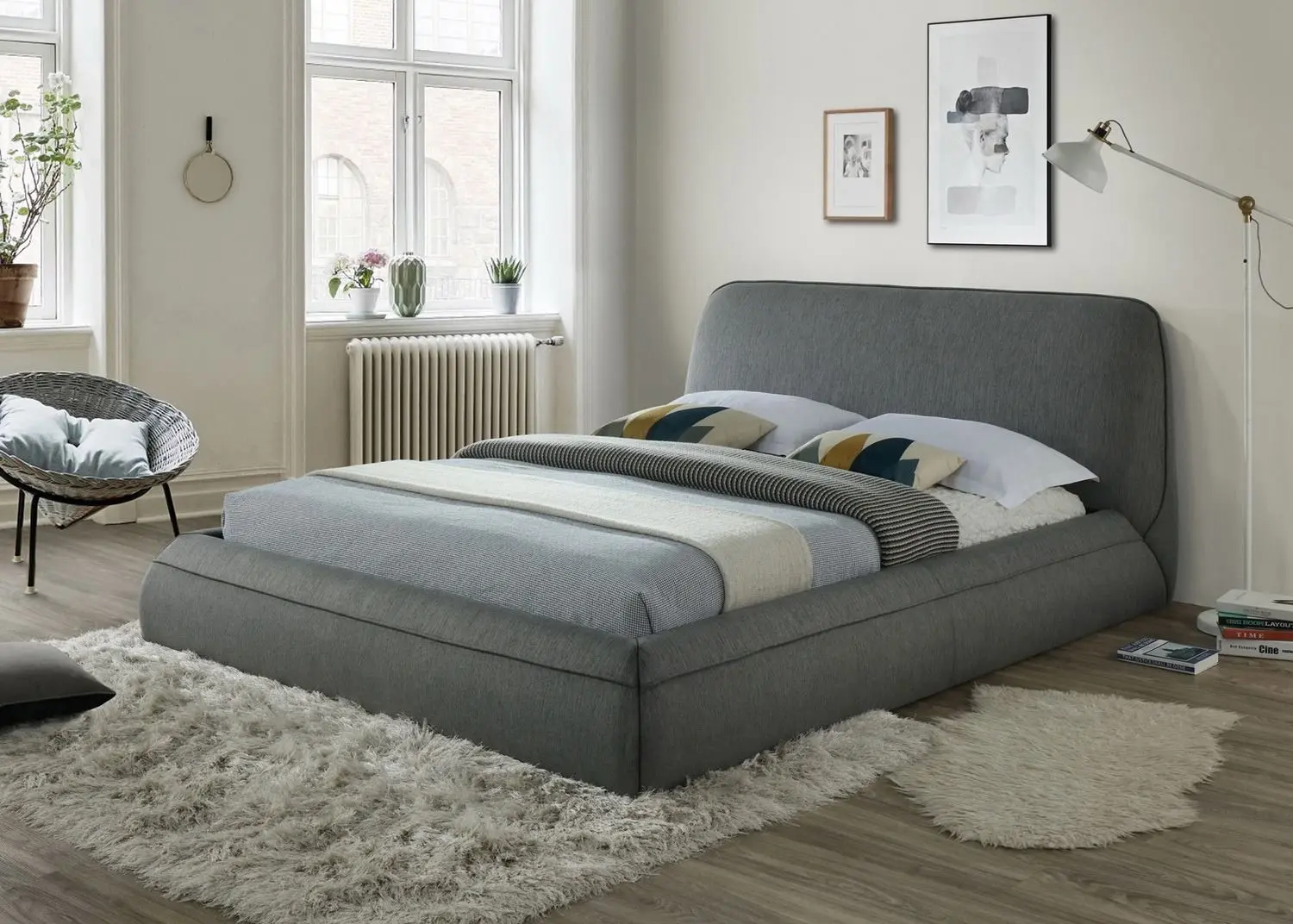 Pat Signal Maranello 160x200 (Gray/Oak)