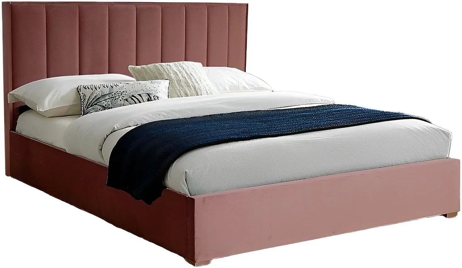 Кровать Signal Marani II Velvet 140x200 (Antique Rose)