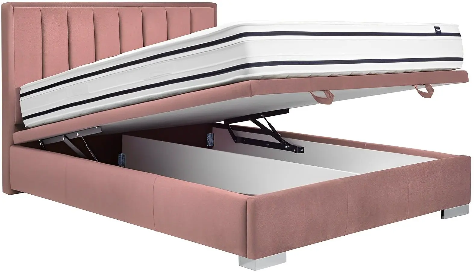 Кровать Signal Marani II Velvet 160x200 (Antique Rose) - 2