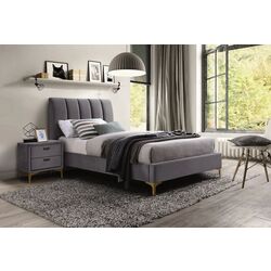 Pat Signal Mirage Velvet 90x200 (Gray/Gold) Thumb