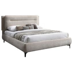 Кровать Signal Nikozja Raven 28 160x200 (Beige/Black) Thumb