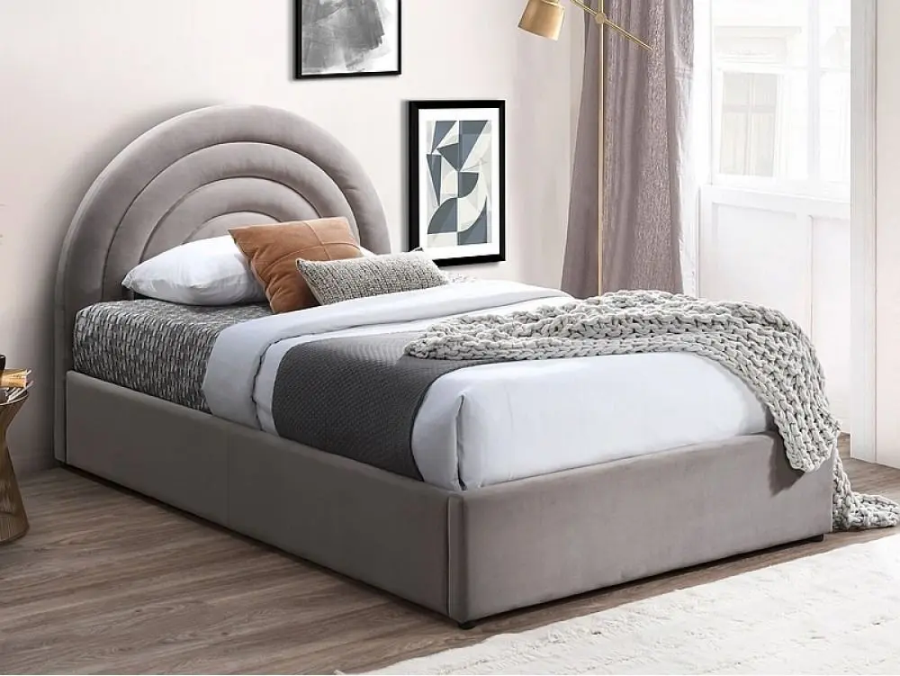 Pat Signal Polly Velvet 120x200 Bluvel 40 (Dark Beige/Black)