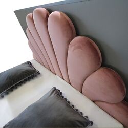 Pat Signal Santana Bluvel 52 160x200 (Antique Pink/Oak) Thumb