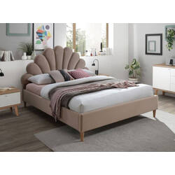 Pat Signal Santana Velvet 160x200 (Beige/Oak)