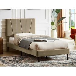 Кровать Signal Savana Velvet 90x200 Bluvel 28 (Beige)