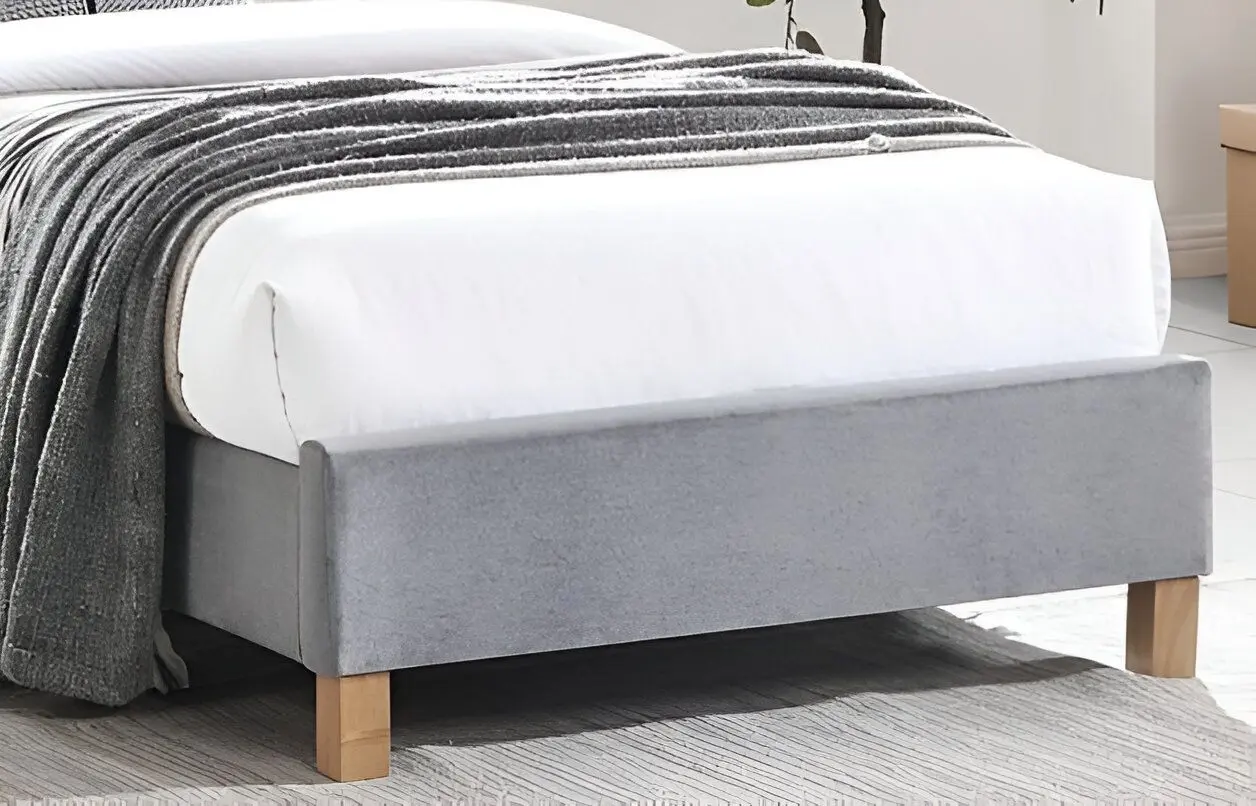 Pat Signal Sierra Velvet 90x200 (Grey/Oak)