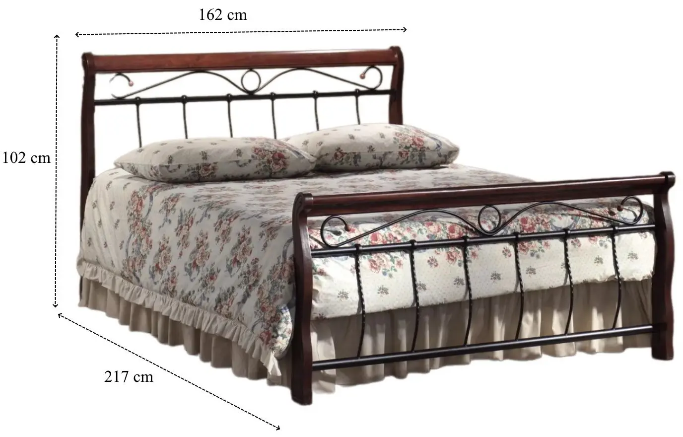 Pat Signal Venecja 160x200 (Antique Cherry/Black) - 2