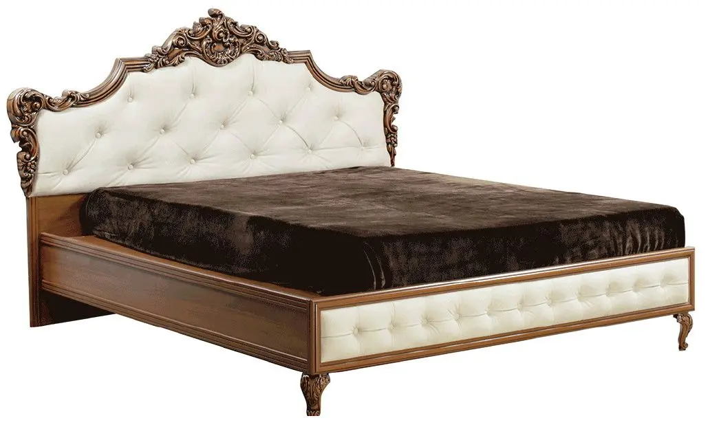 Кровать Skay Аманда 180х200 (Орех Караваджо/Орех Итальянский)