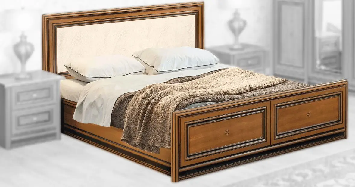 Pat Skay Margo 160x200 (Caravaggio Nut/Italian Nut)