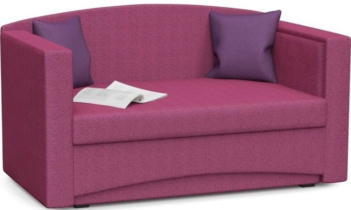 Диван раскладной Smart Charlie Luxe 1 (Pink/Violet)