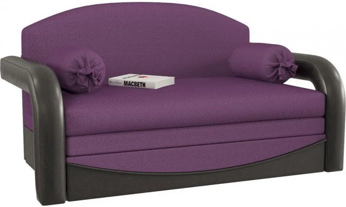 Диван раскладной Smart Flint Mini (Violet/Black)