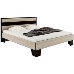 Кровать Sokme Скарлет 140 (Венге Магия/Дуб Сонома)