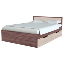 Pat Стендмебель Garmoniya КР 605 140x200 Ash Shimo Light/Ash Shimo Dark (cu sertare)