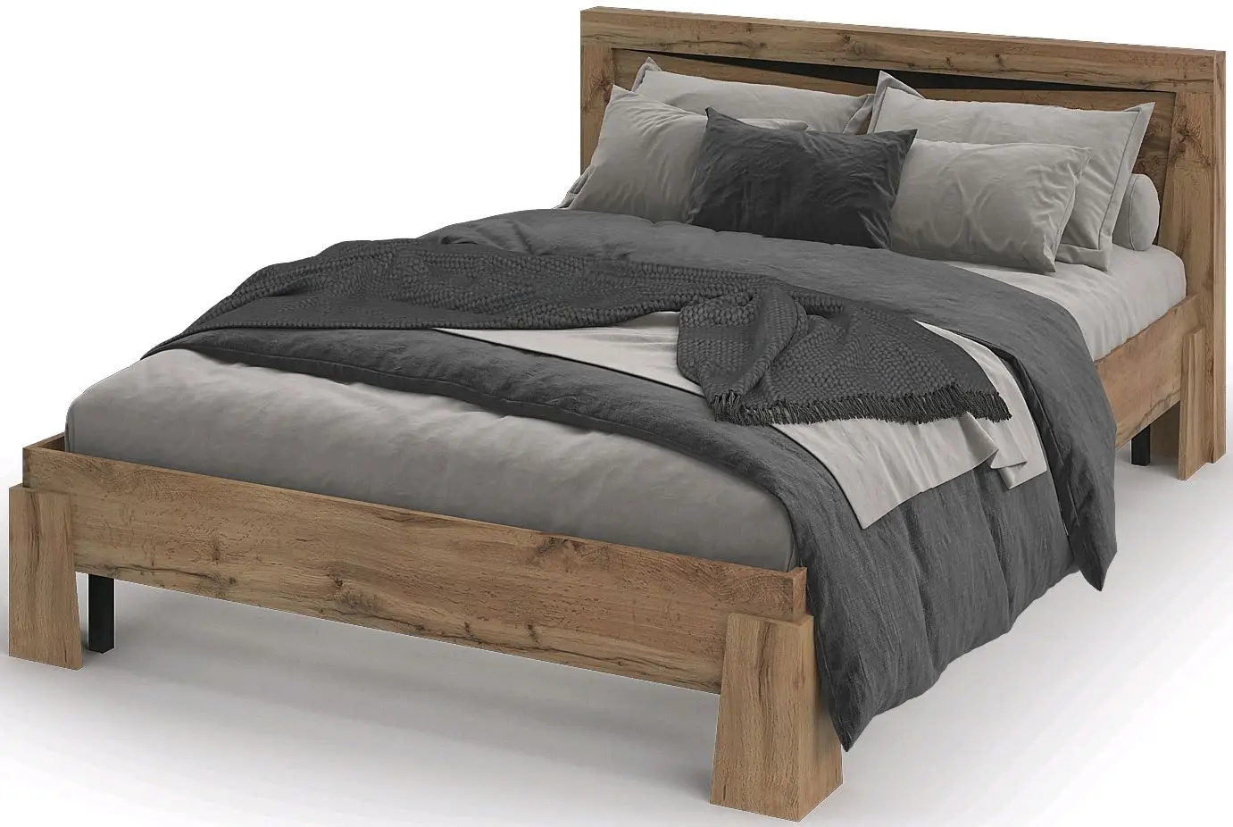 Pat Стендмебель Paola КР 702 140x200 Craft Gold Oak (bază lamele)