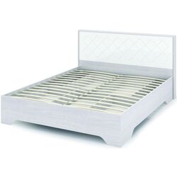 Pat Стендмебель Salma КР 026 160x200 Oak Anchor Light/White Gloss (cu mec. de ridicare) Thumb