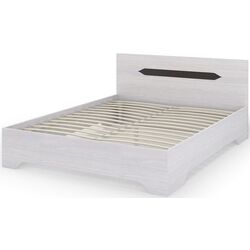 Кровать Стендмебель Валенсия КР 011 140x200 Дуб Анкор Светлый (ламельное основание) Thumb