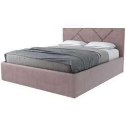 Pat Stolline Lima 1.6 cu mec. de ridicare + saltea (Brown Light)