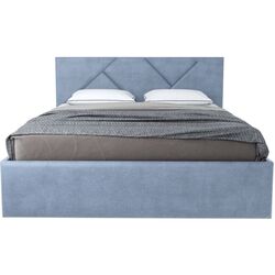 Кровать Stolline Лима 1.6 Серо-Голубой (с подъем. мех.) Thumb