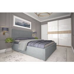 Кровать Stolline Пассаж 1.4 Серый (с подъем. мех.) Thumb